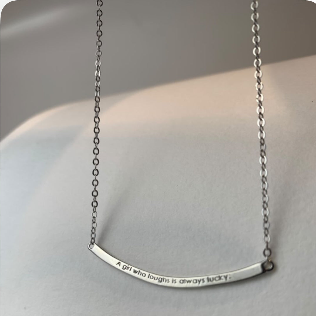 Modern Muse Tag Necklace