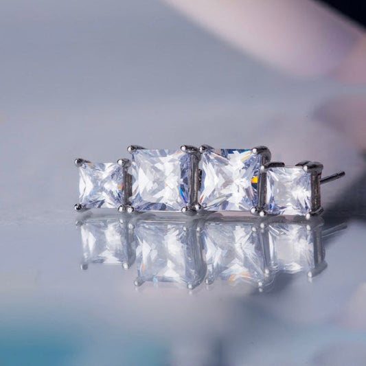 Modern Muse Classic Square Earring